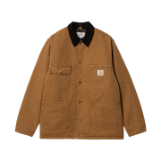 Carhartt WIP Dearborn Canvas OG Chore Coat Deep Hamilton Brown Aged Canvas - Winter