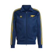 Adidas Arsenal Beckenbauer Track Top Collegiate Navy Tribe Yellow - US Sizing