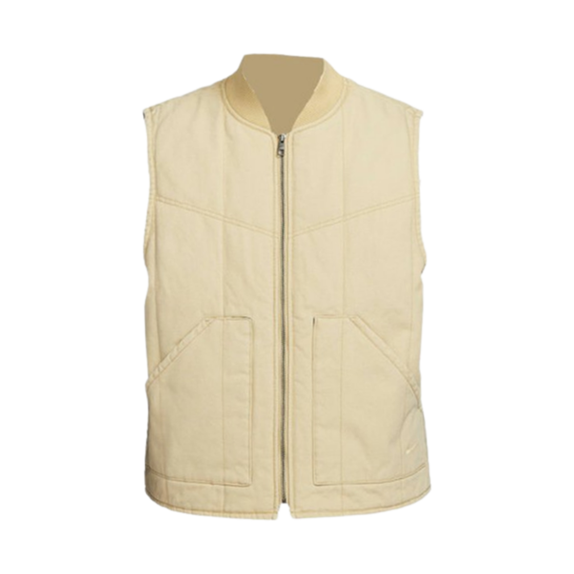 나이키 라이프 패딩 베스트 세서미 - 아시아(Nike Life Padded Vest Sesame - Asia)