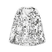 Haveless Vietta Faux Fur Coat Leopard