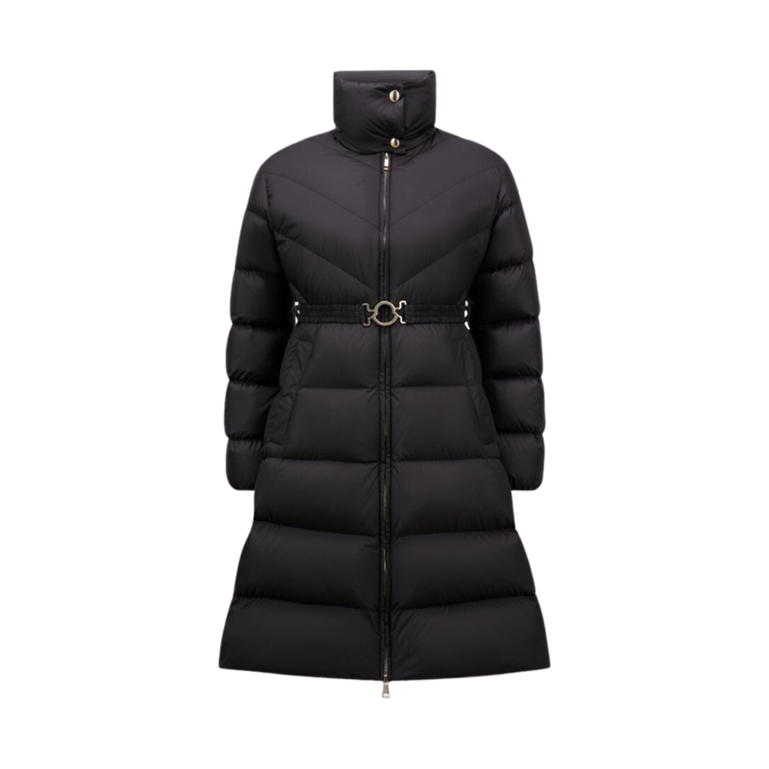 (W) 몽클레르 브루 롱 다운 자켓 블랙 - 24FW