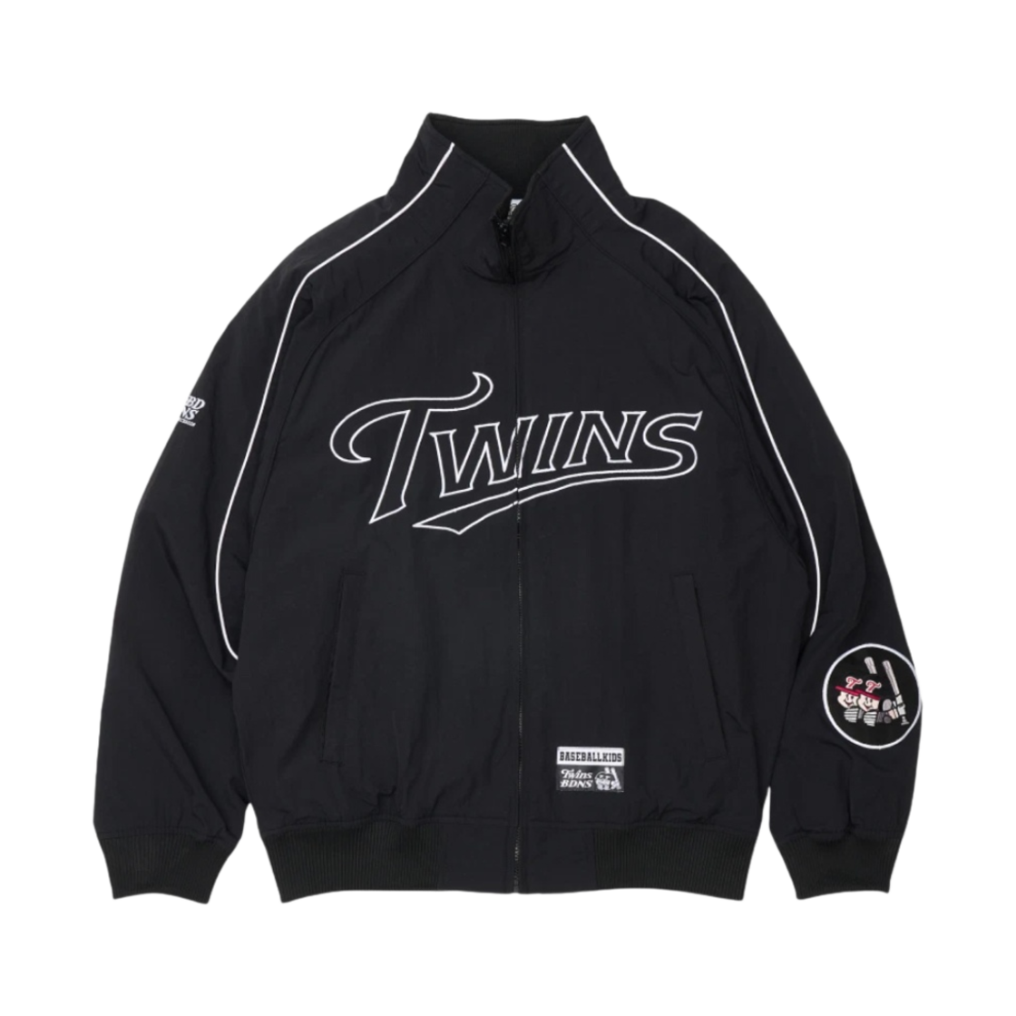 빠더너스 x LG 트윈스 더그아웃 자켓 블랙(BDNS x LG TWINS Dugout Jacket Black)