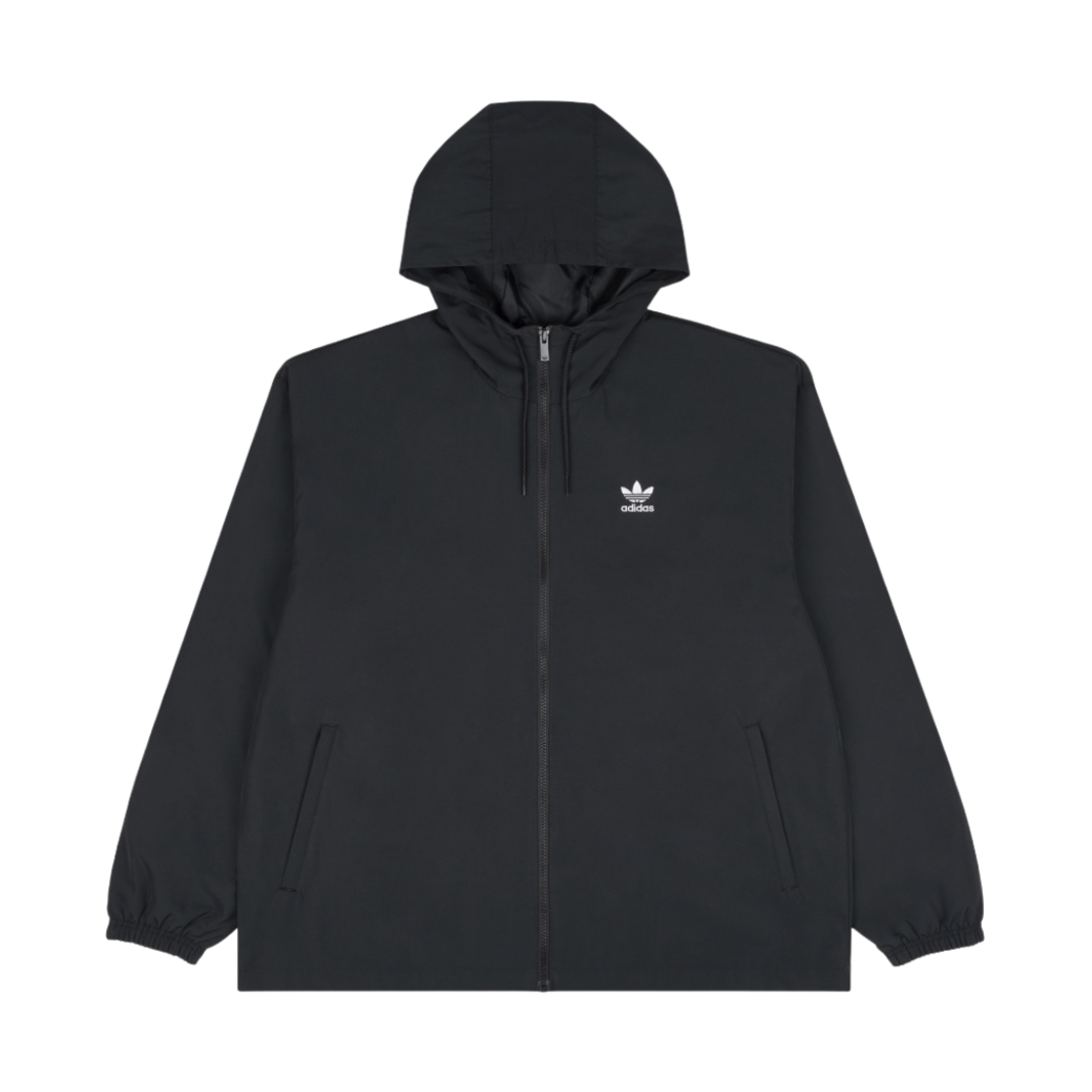 아디다스 아디컬러 트레포일 윈드브레이커 블랙 - US 사이즈(Adidas Adicolor Trefoil Windbreaker Black - US Sizing) - 2