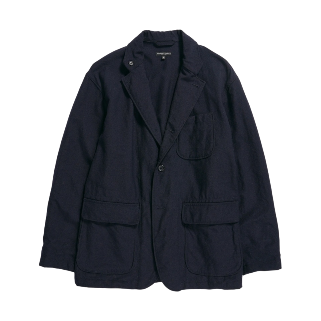엔지니어드 가먼츠 울 유니폼 서지 로이터 자켓 다크 네이비(Engineered Garments Wool Uniform Serge Loiter Jacket Dark Navy)