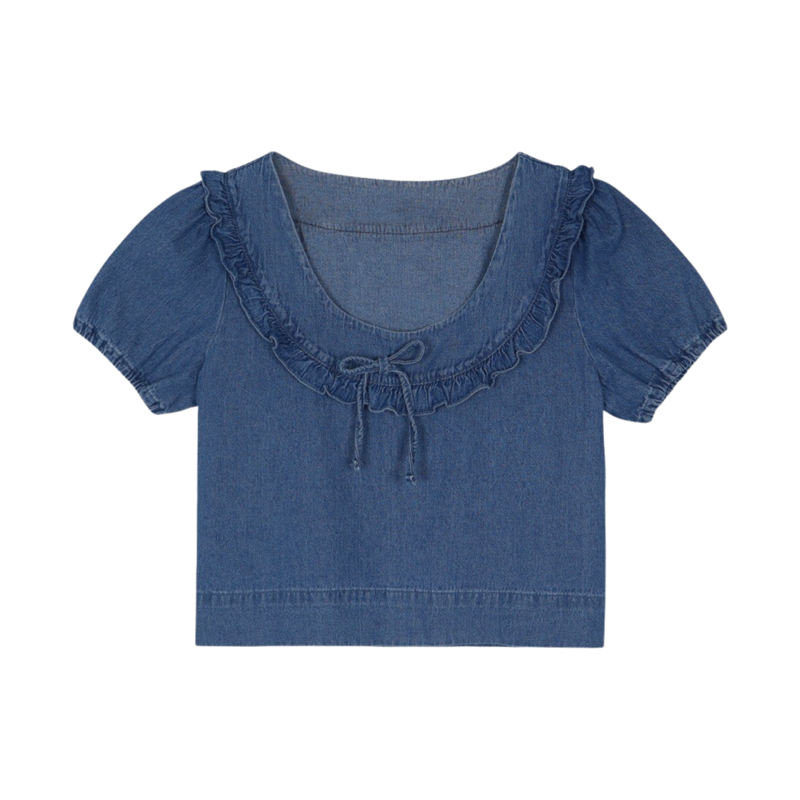 FOETO_112 FOETO Table Blouse Apron Set Denim