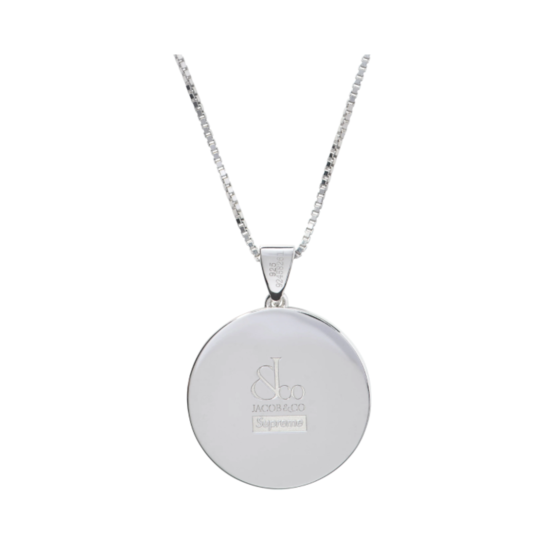 슈프림 x 제이콥 앤 코 스털링 실버 조디악 펜던트 실버 파이시즈 - 24FW(Supreme x Jacob & Co. Sterling Silver Zodiac Pendant Silver Pisces - 24FW) - 2