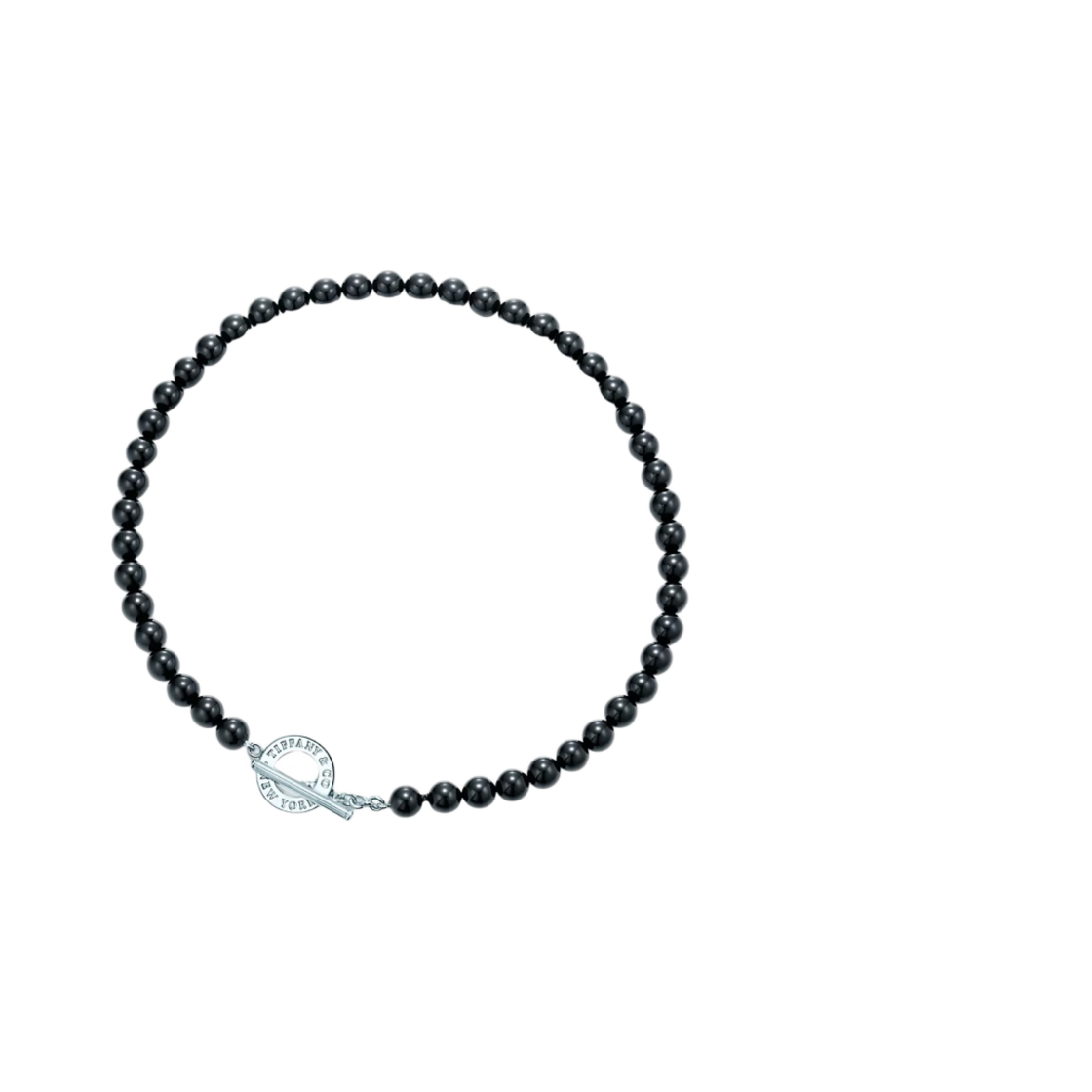티파니 앤 코 티파니 비즈 토글 네클리스 스털링 실버(Tiffany & Co. Tiffany Beads Toggle Necklace Sterling Silver) - 1