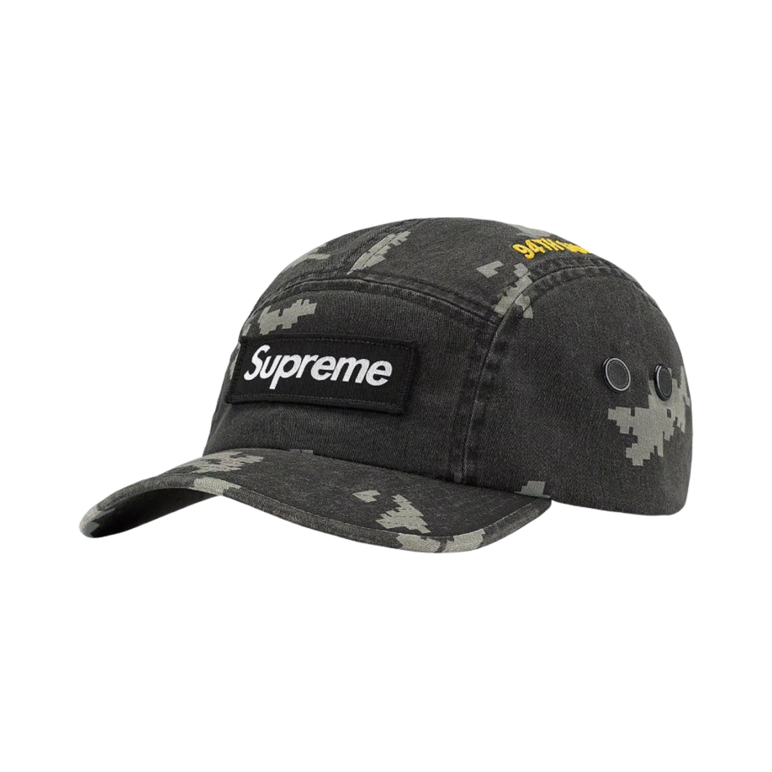 슈프림 밀리터리 캠프캡 블랙 러시안 카모 - 21FW