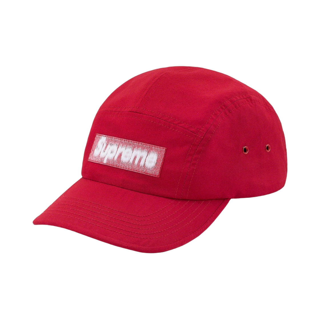 슈프림 리버스드 라벨 캠프캡 레드 - 21SS