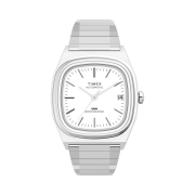 Timex Automatic 1983E 34mm Stainless Steel Silver Tone