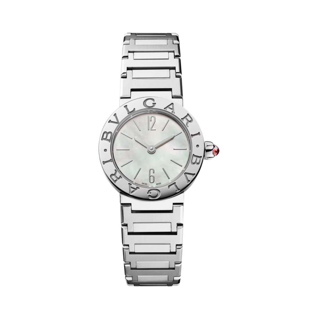 (W) 불가리 불가리 23mm 워치 스테인리스 스틸 화이트((W) Bulgari Bulgari 23mm Watch Stainless Steel White)