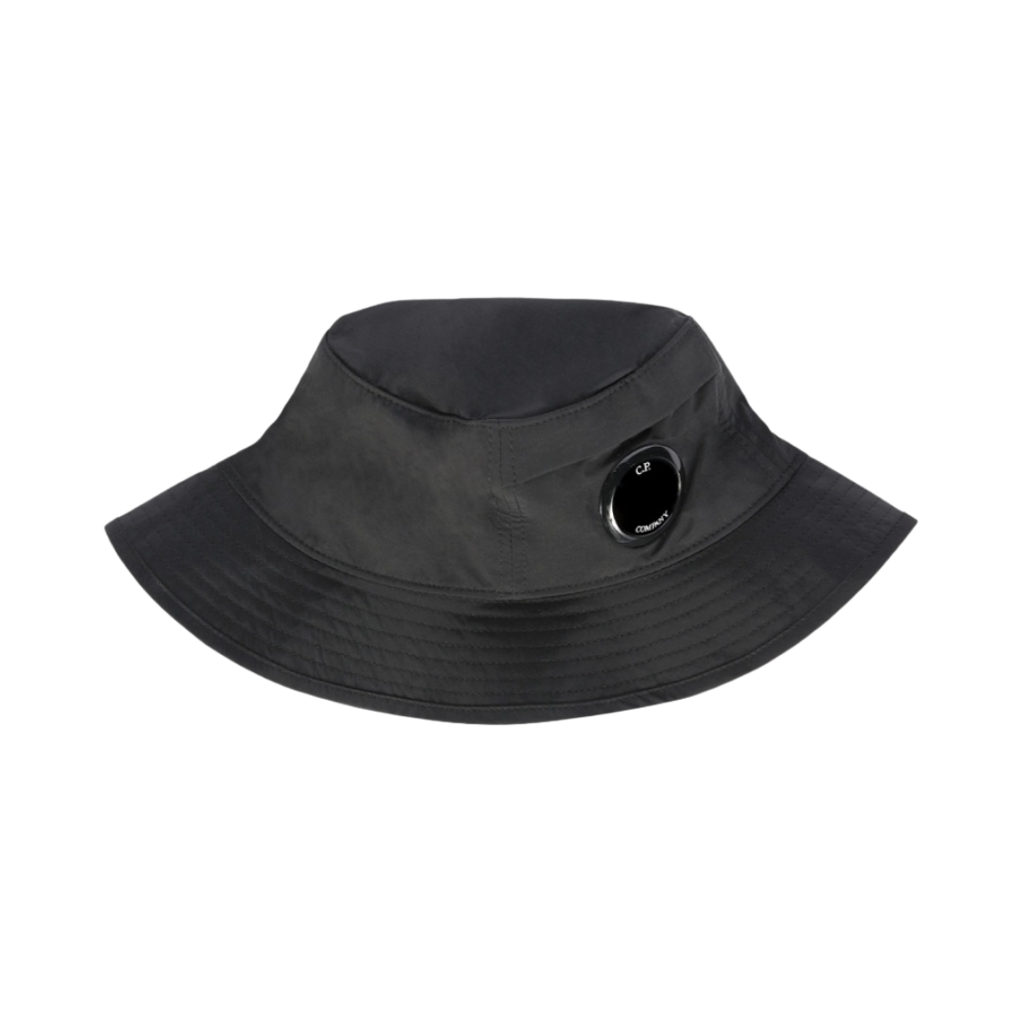 C.P. 컴퍼니 크롬-R 렌즈 버킷햇 블랙 - 23SS(C.P. Company Chrome-R Lens Bucket Hat Black - 23SS) - 1