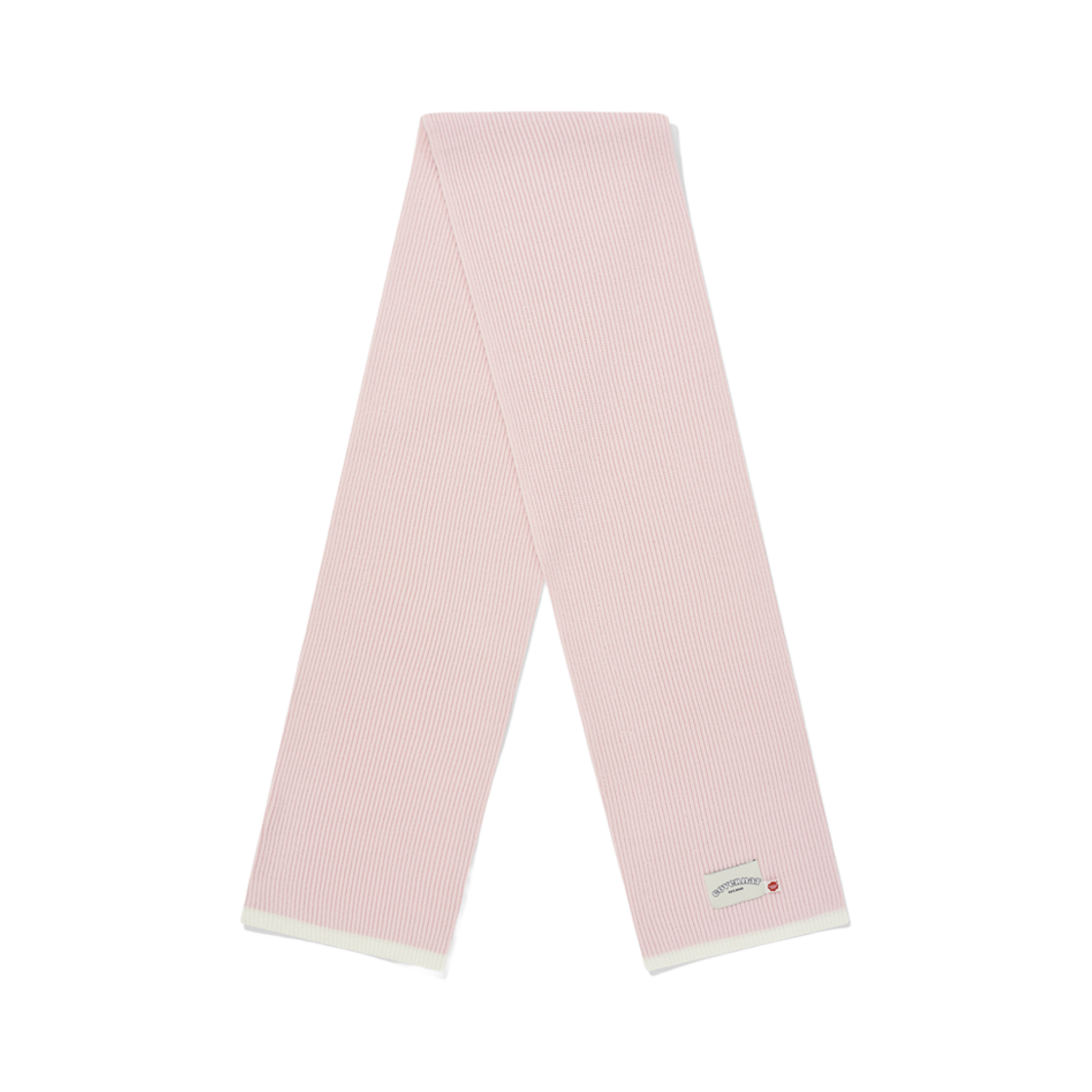 커버낫 클로버하트 니트 머플러 라이트 핑크(Covernat Clover Heart Knit Muffler Light Pink) - 2