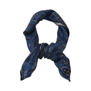 Hatchingroom Paisley Bandana Scarf Blue