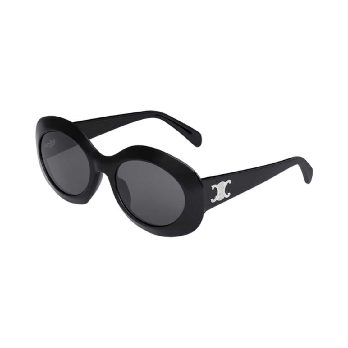 4S292CPLB-38NO/CL40292U-01A Celine Triomphe 14 Sunglasses in Acetate Classic Black