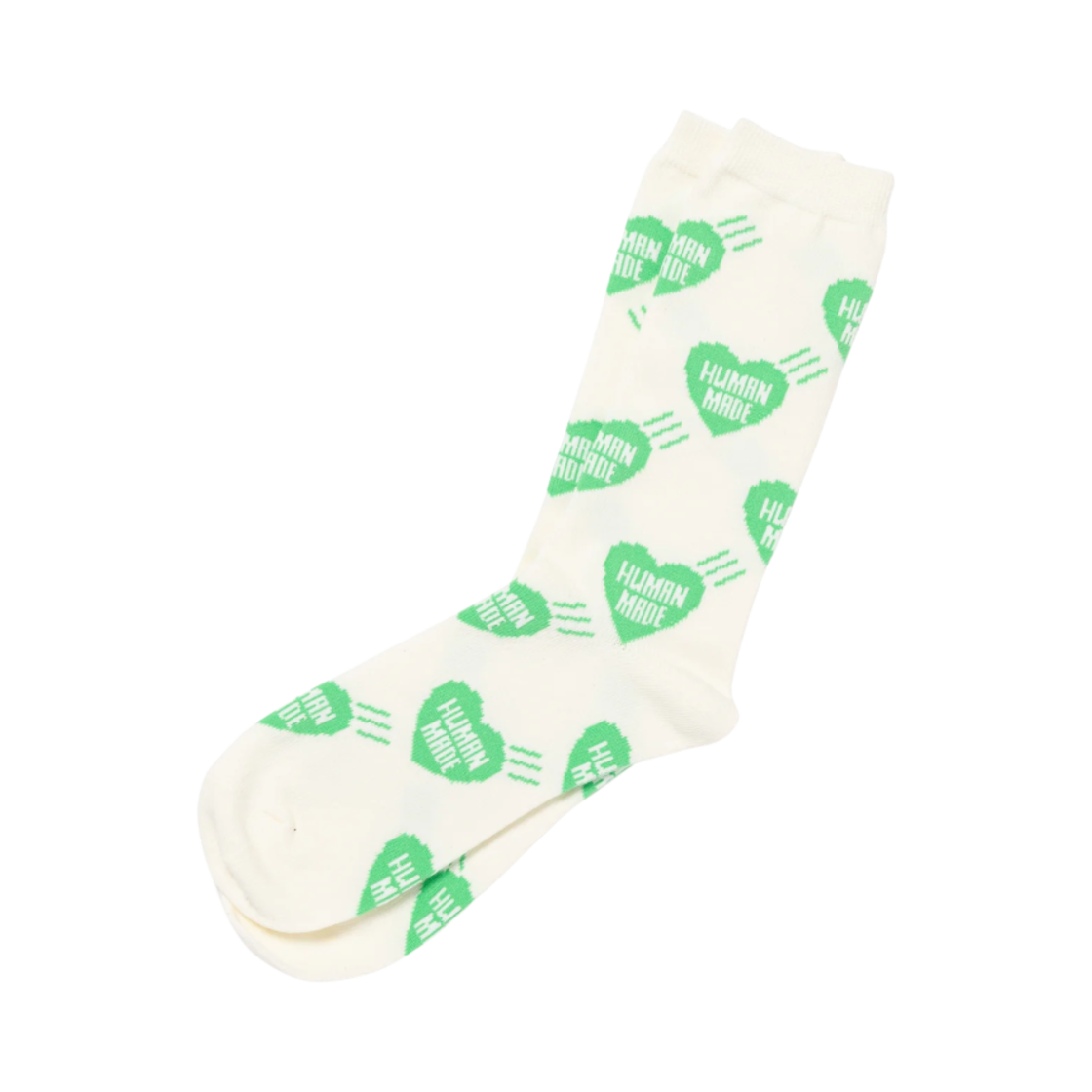 휴먼 메이드 하트 삭스 그린(Human Made Heart Socks Green) - 1