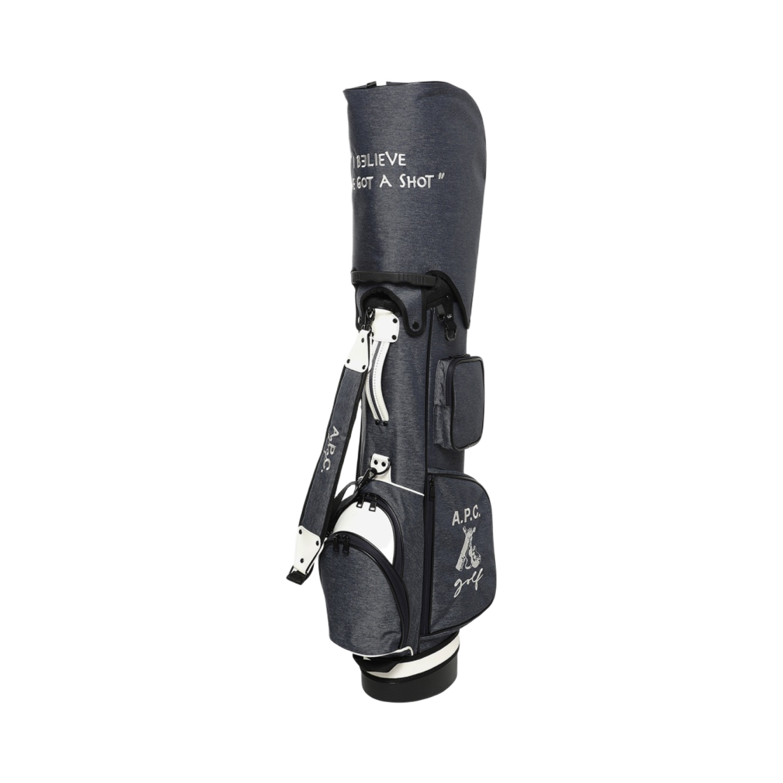 CZZ42B2 A.P.C. Golf Jean's Caddie Bag Indigo