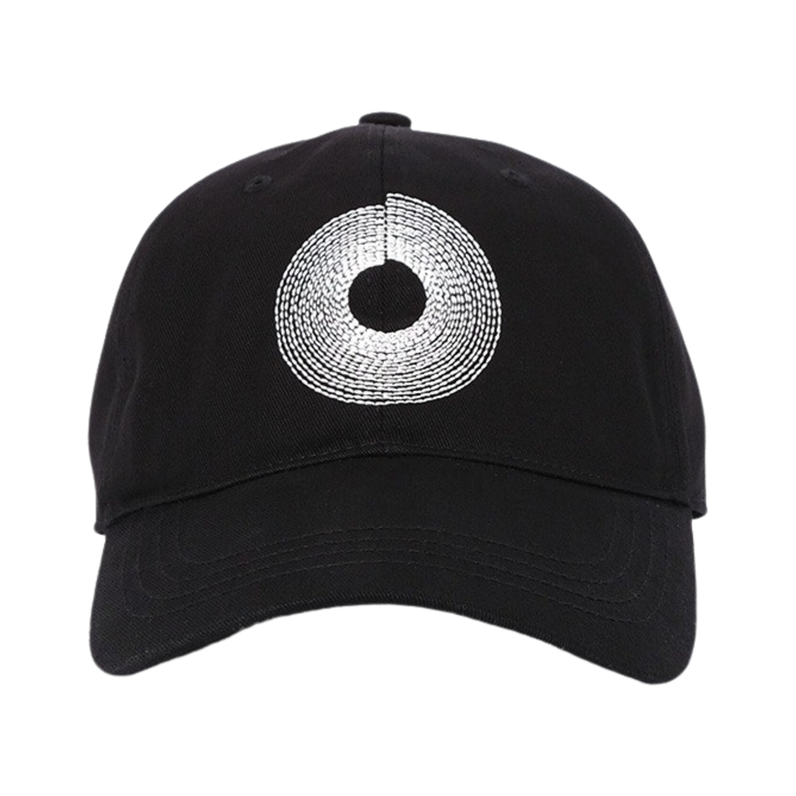 큐레이티드 퍼레이드 언써클 캡 블랙(Curated Parade Uncircle Cap Black)
