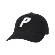 Palace Biowashed 3D P 6-Panel Black - 22FW