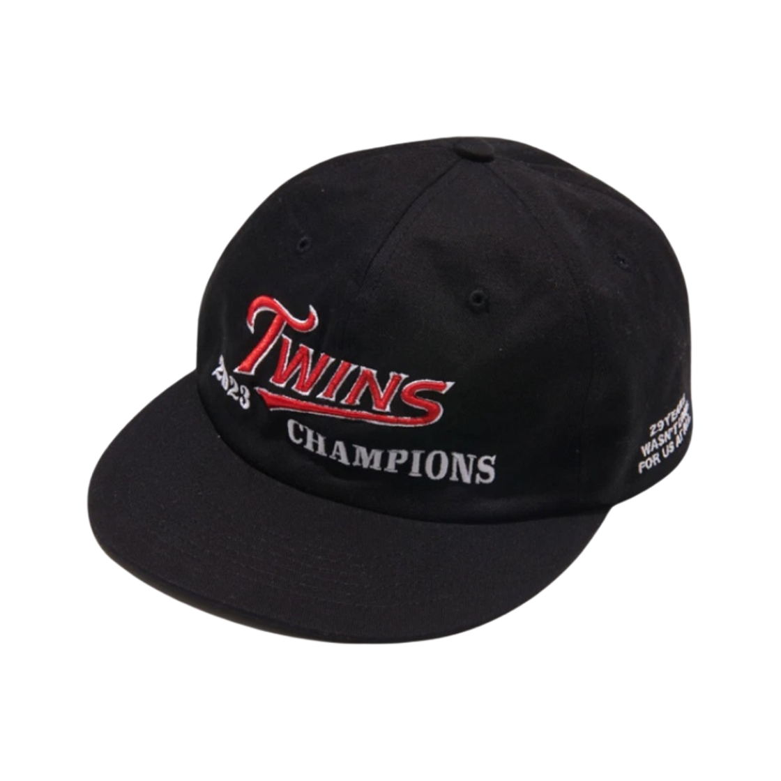 - BDNS x LG TWINS Champions Logo Cap Black