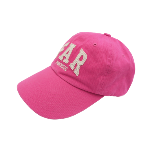 25022-7777-011-PI Farfromwhat Far Logo Cap Pink