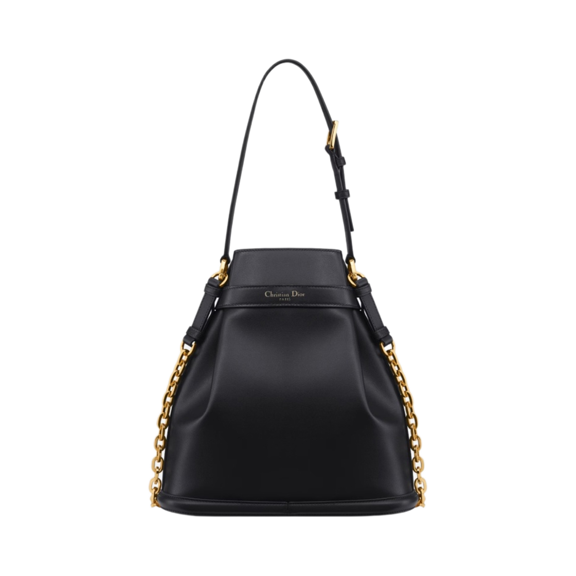 디올 미디움 세 디올 백 CD 엠보스드 카프스킨 블랙(Dior Medium C'est Dior Bag CD Embossed Calfskin Black) - 3