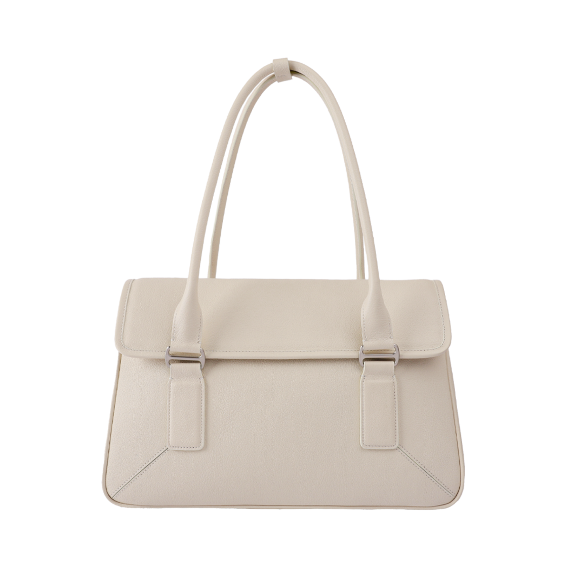 324511 APOA Boton Shoulder Bag Cream