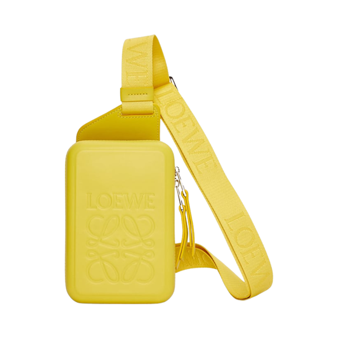 로에베 스무스 카프스킨 몰디드 슬링 레몬 제스트(Loewe Molded Sling in Smooth Calfskin Lemon Zest) - 1