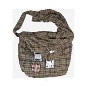 Resurrection13 Recycle Check Shirt Cross Bag Check