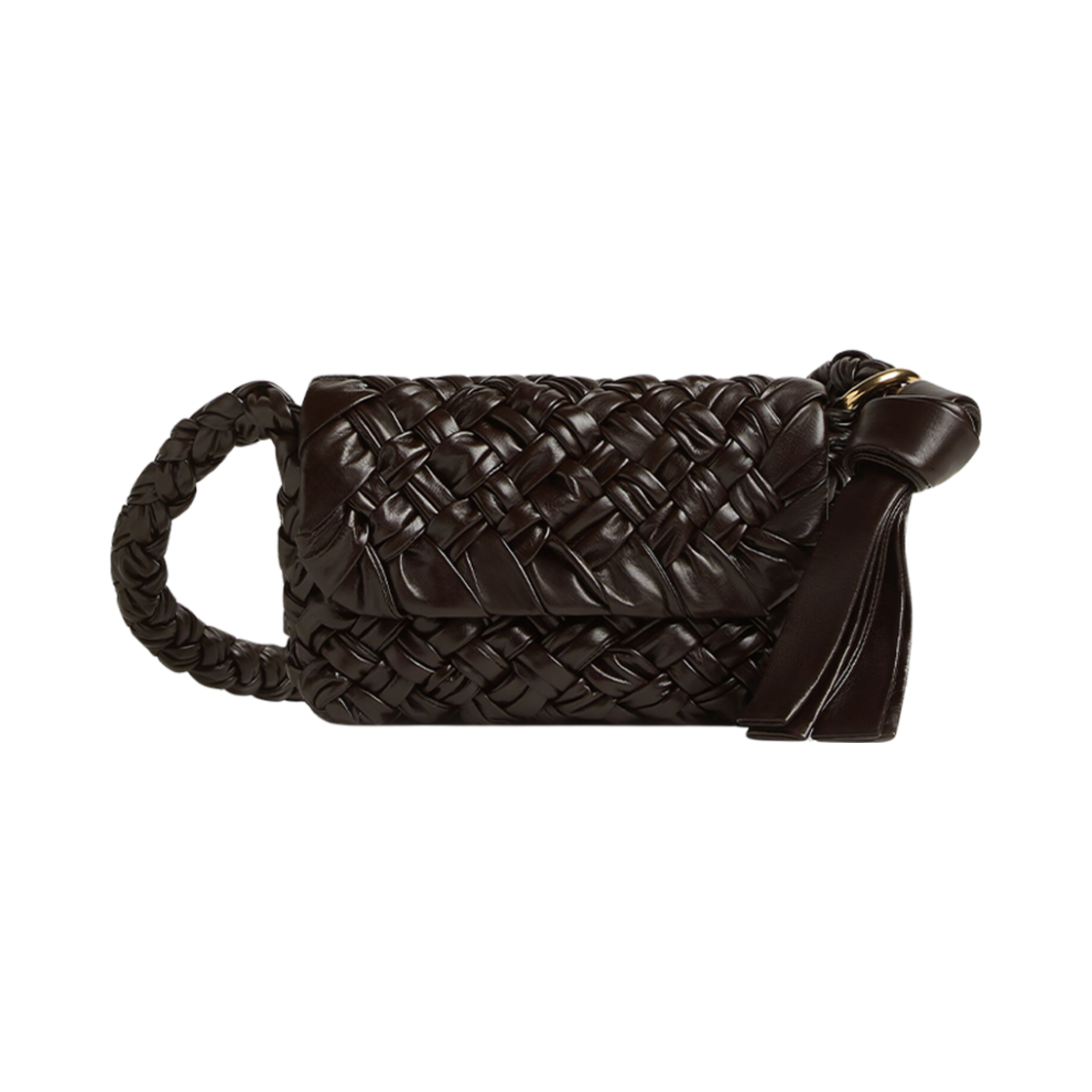 815258V40T02190 Bottega Veneta Small Kalimero Citta Shoulder Bag Fondant