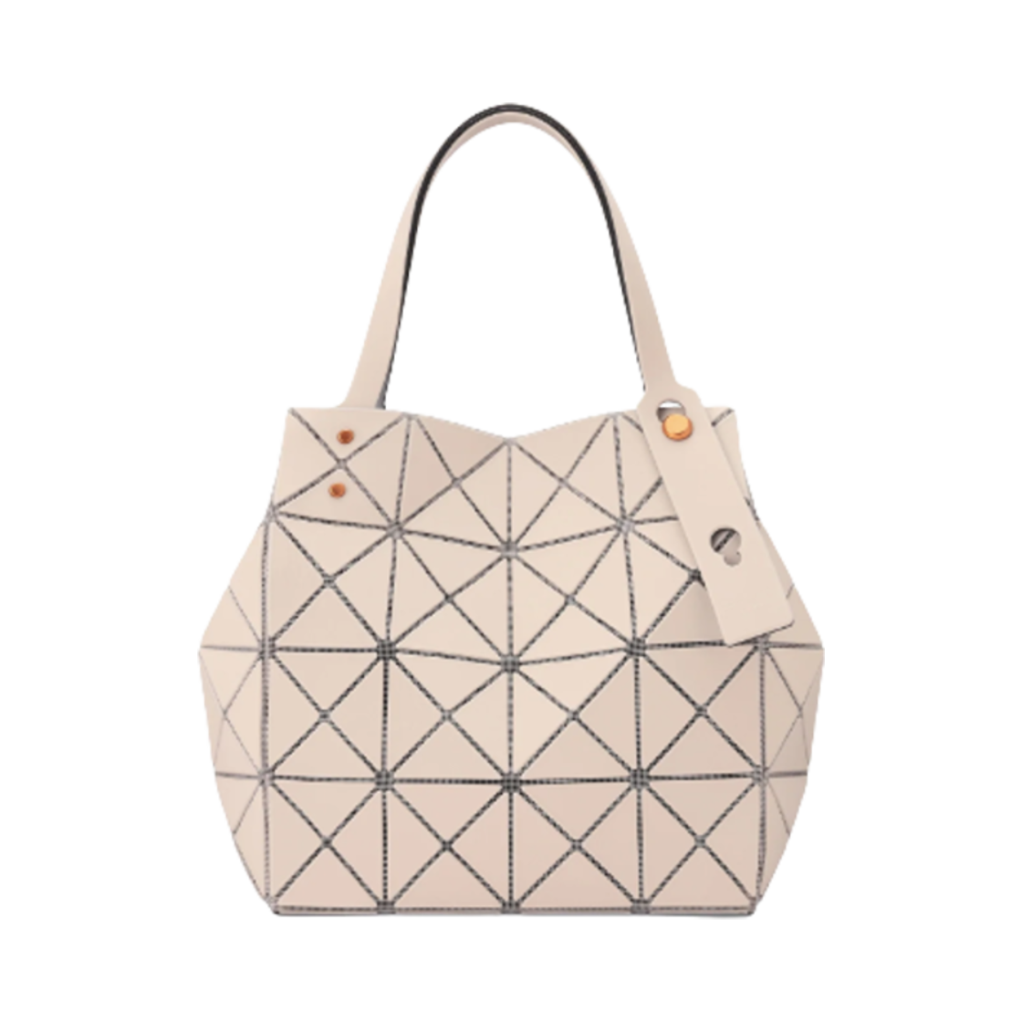 AG611-41 Bao Bao Issey Miyake Carat Handbag Beige