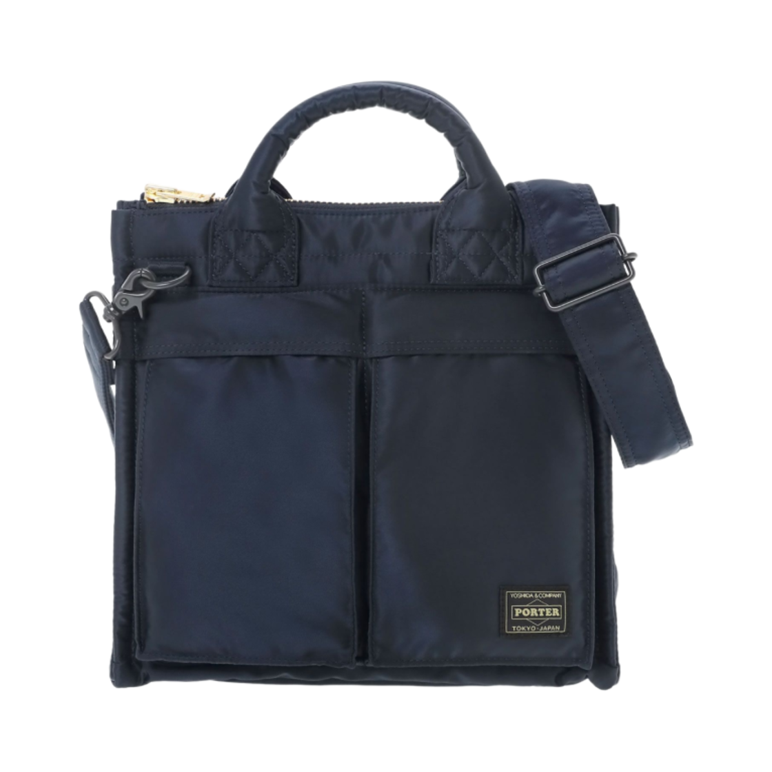 622-27844 Porter All New Tanker Square Tote Bag Iorn Blue