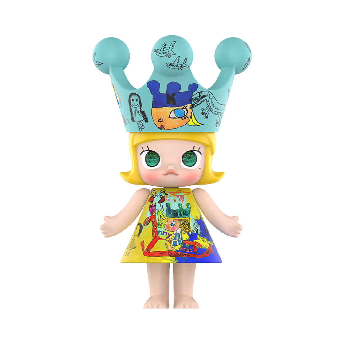 팝마트 메가 로얄 몰리 차일디쉬니스 400%(Pop Mart Mega Royal Molly Childishness 400%)