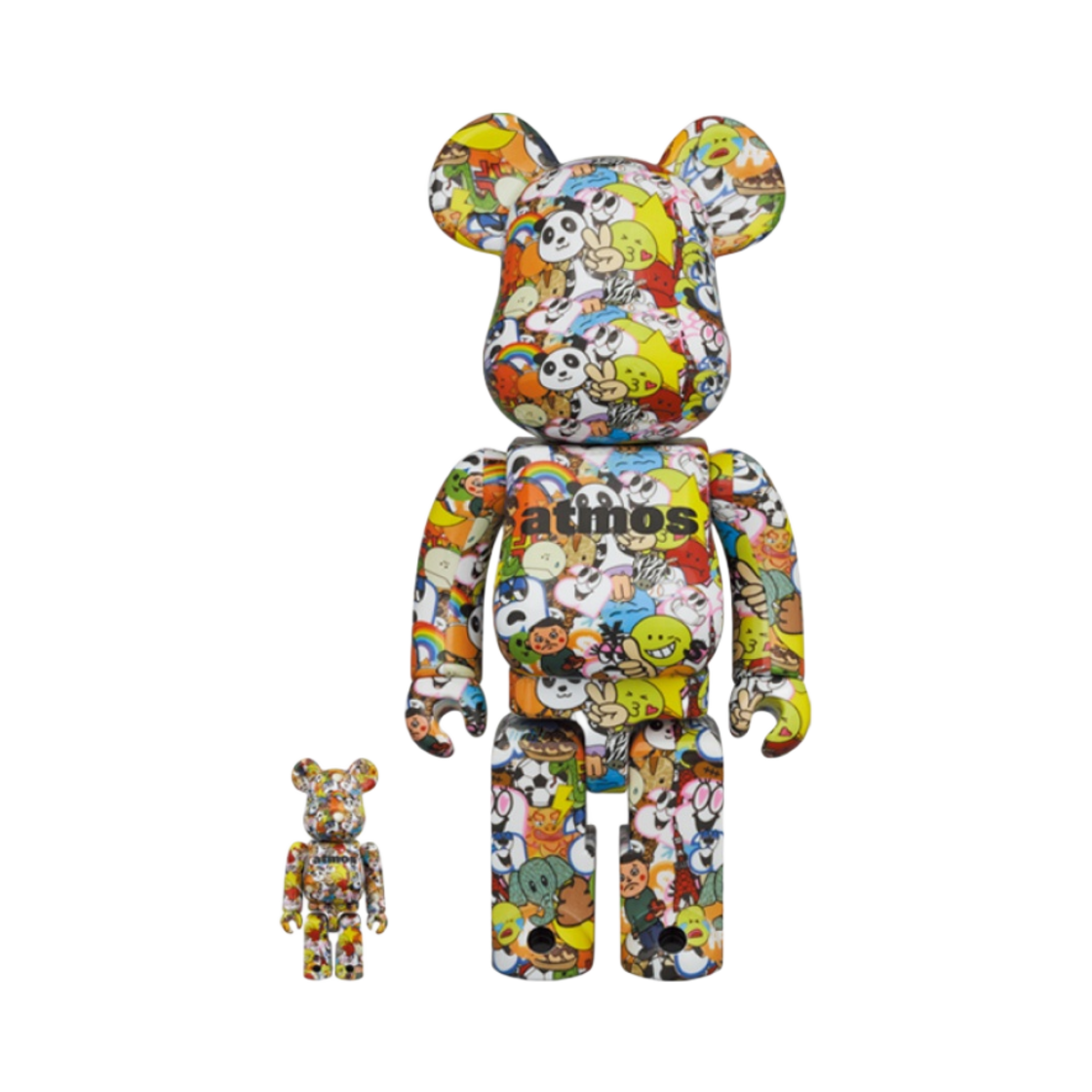 - Bearbrick x Atmos Emoji 100% & 400% Set