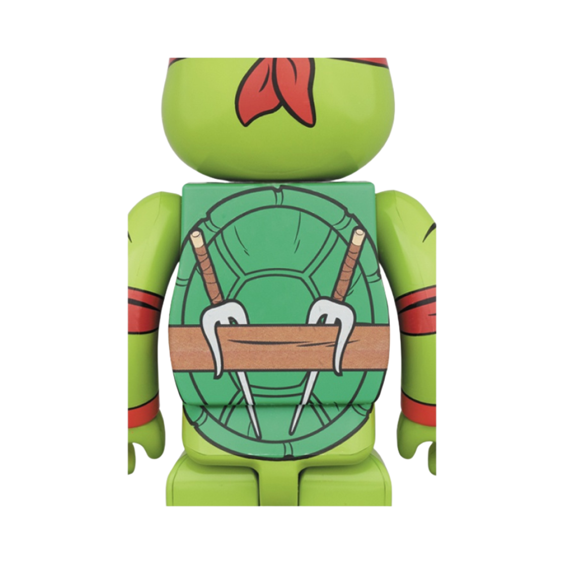 베어브릭 닌자 거북이 라파엘 100% & 400% 세트(Bearbrick TMNT Raphael 100% & 400% Set) - 4