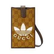 Gucci x Adidas Phone Case Beige Brown