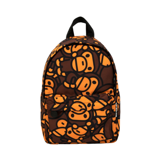 0MXBGW4278XXM BAPE All Baby Milo Mini Backpack Brown