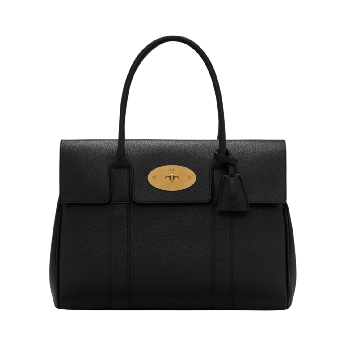 멀버리 스몰 클래식 그레인 베이스워터 블랙 브라스(Mulberry Small Classic Grain Bayswater Black Brass)