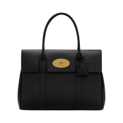 Mulberry Small Classic Grain Bayswater Black Brass