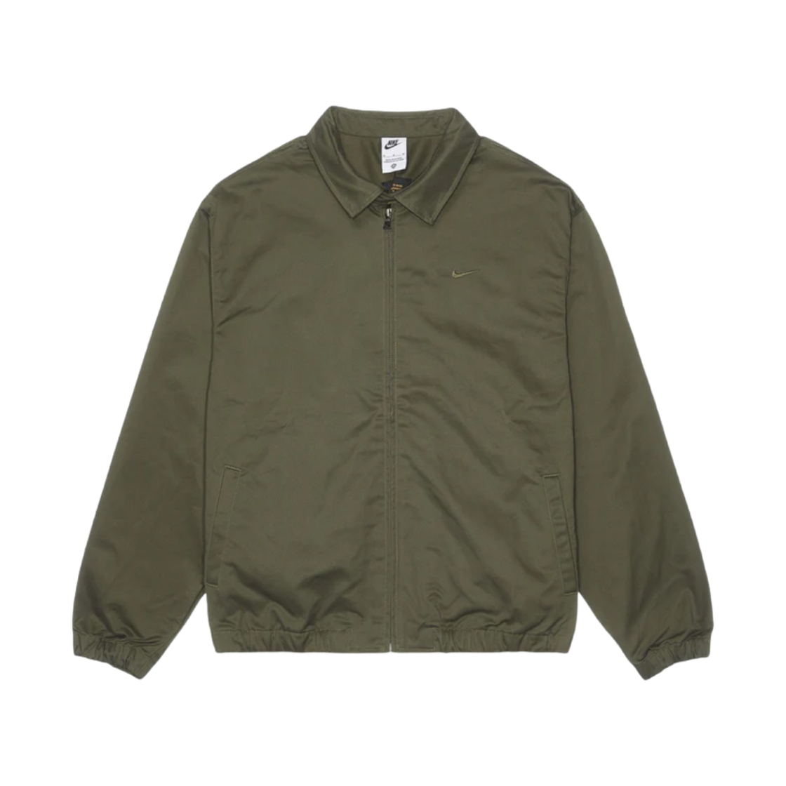 나이키 라이프 우븐 헤링턴 자켓 카고 카키 - 아시아(Nike Life Woven Harrington Jacket Cargo Khaki - Asia)