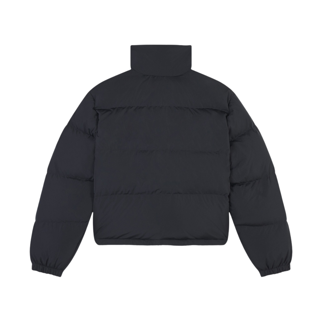메종 키츠네 볼드 폭스 헤드 패치 크롭드 퍼퍼 나일론 블랙(Maison Kitsune Bold Fox Head Patch Cropped Puffer in Nylon Black) - 2