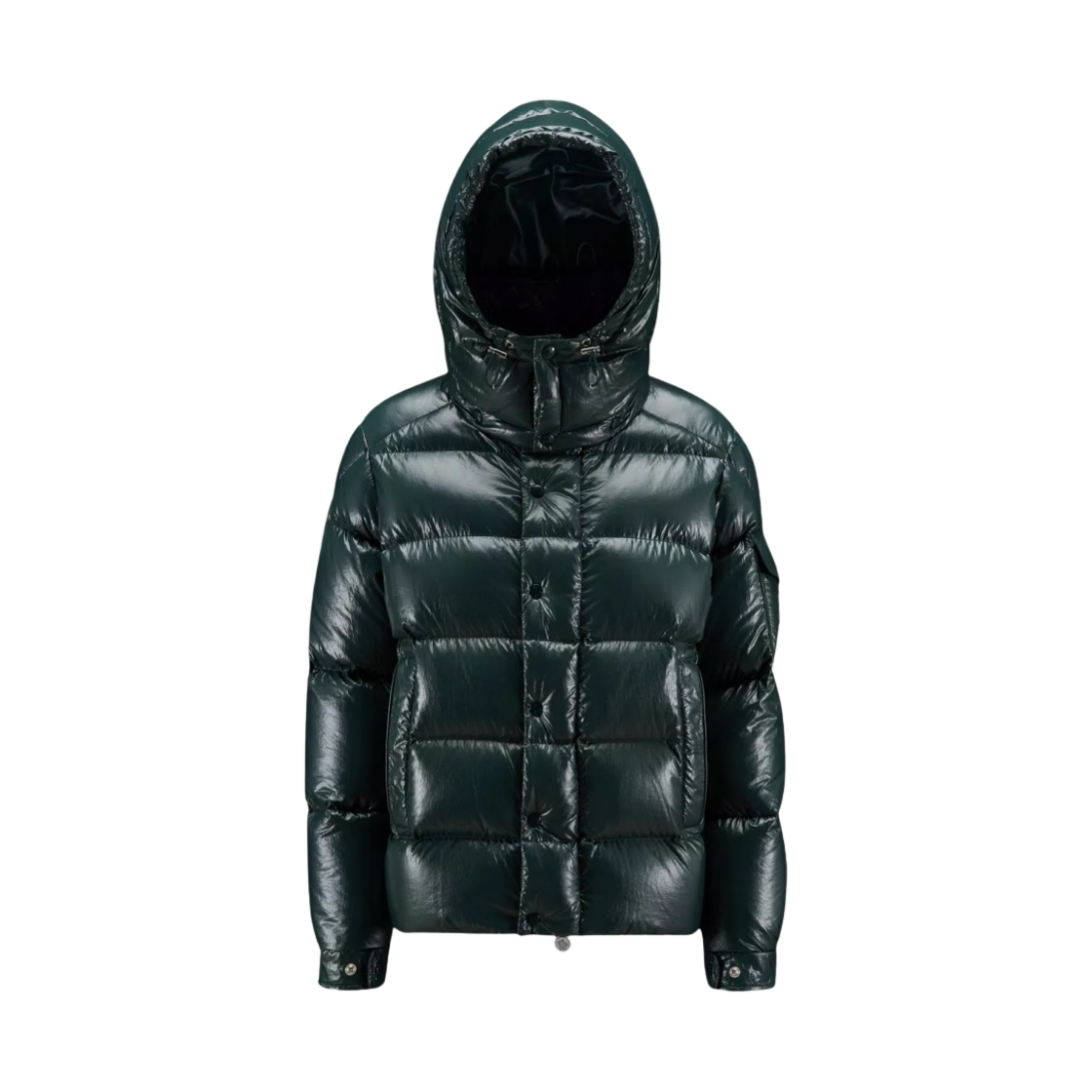 (W) 몽클레르 마야 70 쇼트 다운 자켓 포레스트 그린 - 22FW((W) Moncler Maya 70 Short Down Jacket Forest Green - 22FW) - 1