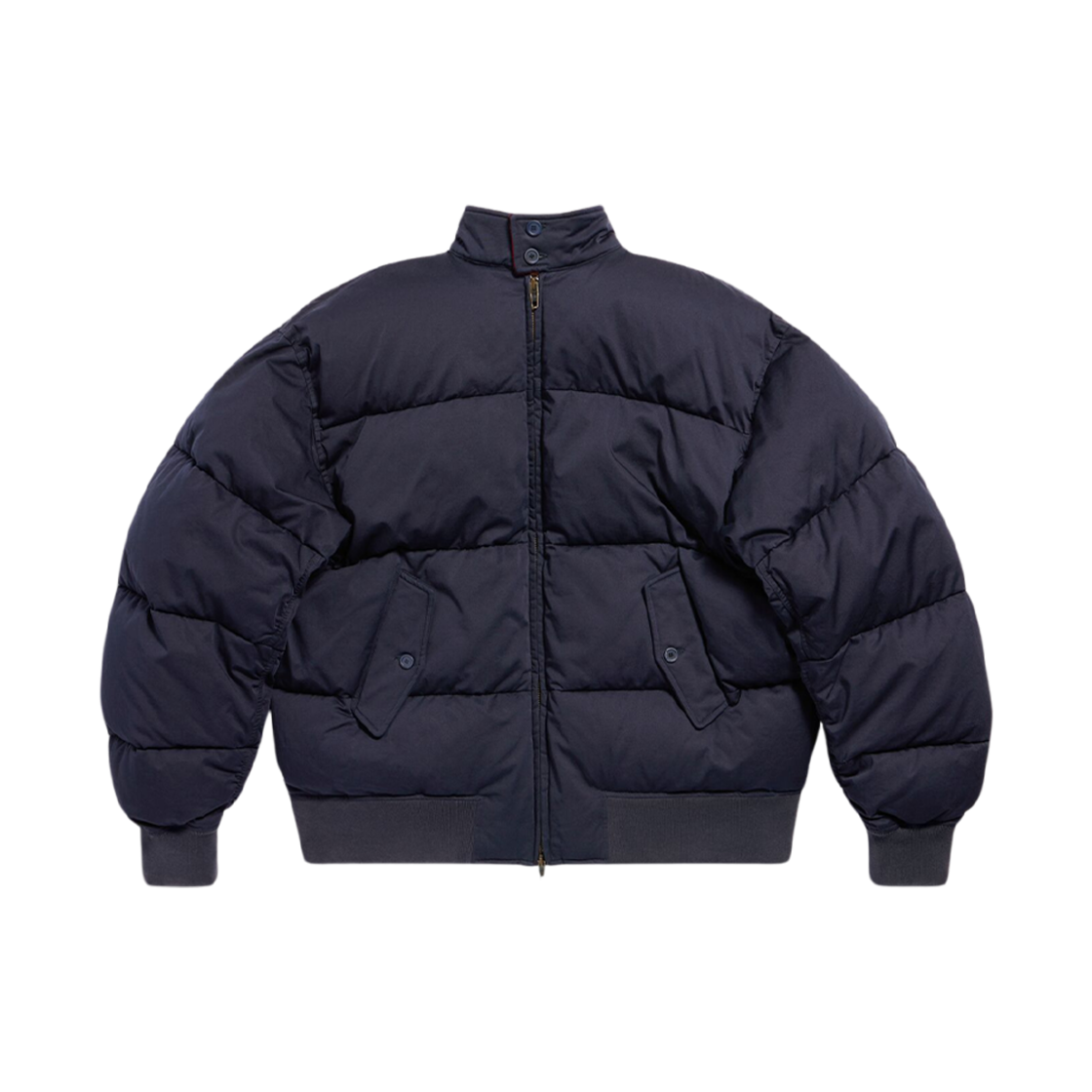발렌시아가 컷업 해링턴 자켓 다크 블루 | Balenciaga | KREAM