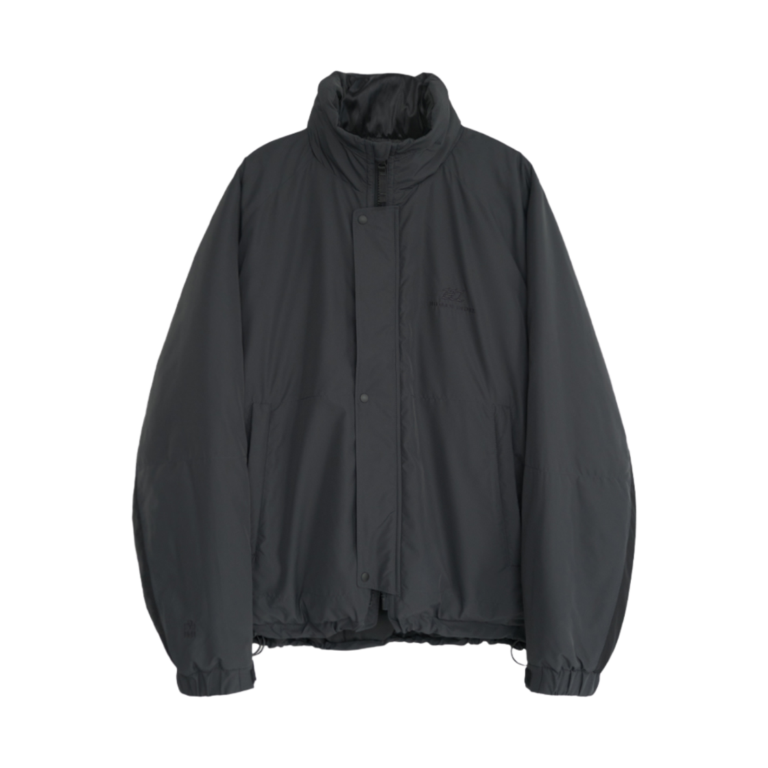 HM4EDW4301A1 Polyteru Human Index Human Light Puffer Jacket (Level 7 Base) Charcoal
