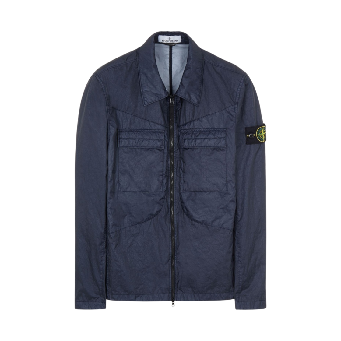 스톤 아일랜드 10323 멤브라나 3L TC 오버셔츠 네이비 블루 - 22SS(Stone Island 10323 Membrana 3L TC Overshirt Navy Blue - 22SS) - 1