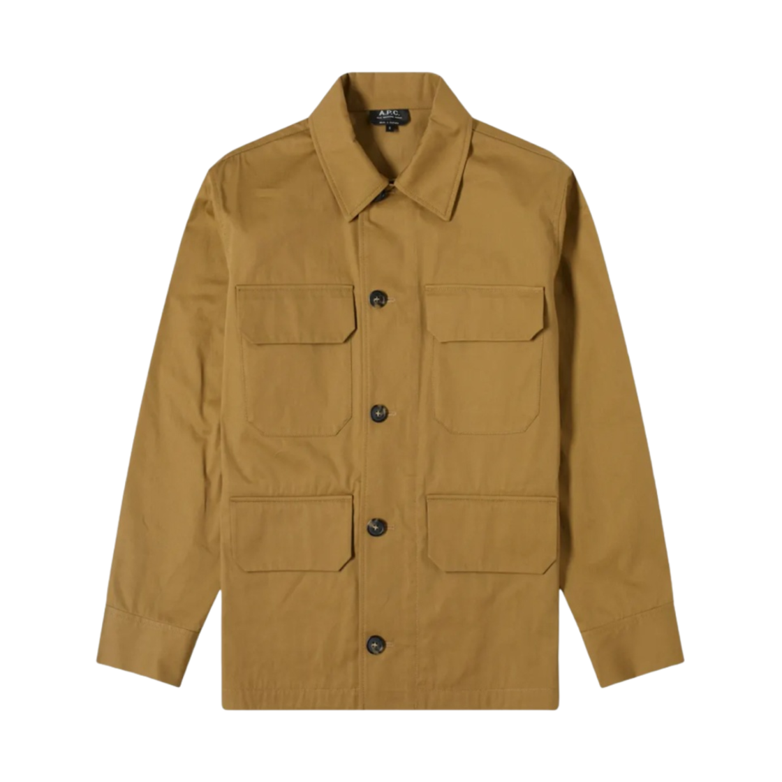 COEOS-H02673-CAB A.P.C. River Field Jacket Camel
