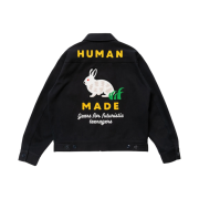 Human Made Zip-Up Work Jacket Navy