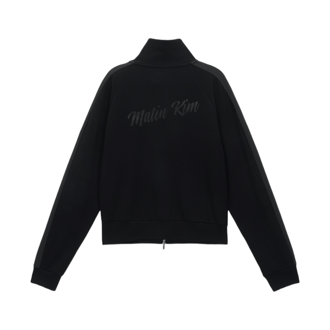 Matin Kim スタジャン 黒 暖かさUP】GRAF&WU Graffiti image 刺繍 スタジャン T1348 | wshot