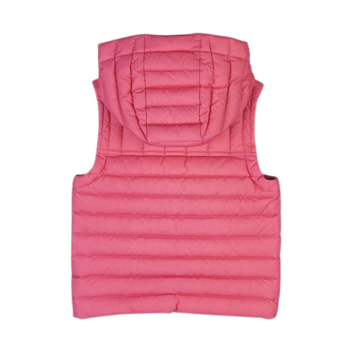 (유아) 버버리 호스페리 아플리케 나일론 후드 베스트 버블검 핑크((Baby) Burberry Horseferry Applique Nylon Hooded Vest Bubblegum Pink) - 2