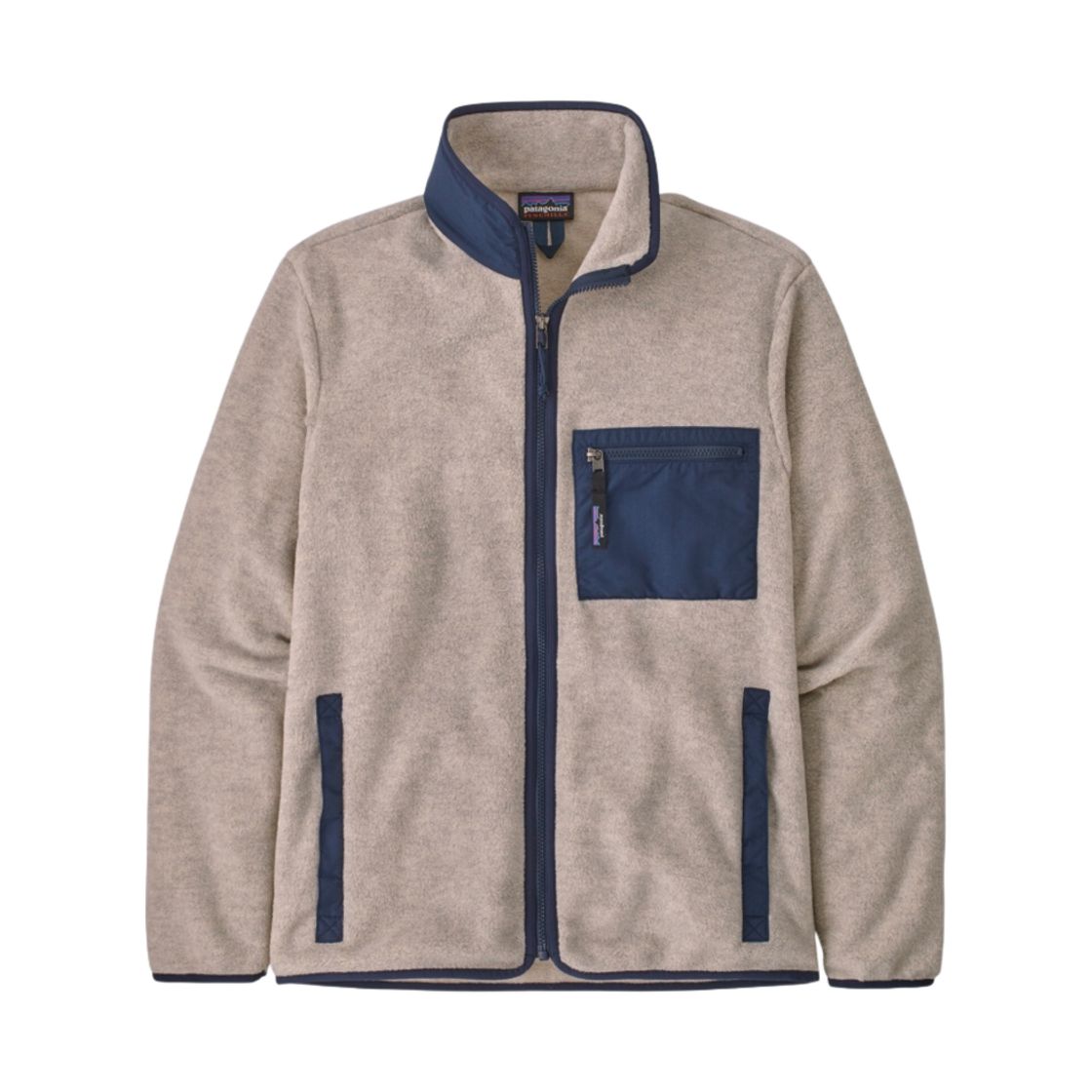 22991 Patagonia Synchilla Fleece Jacket Oatmeal Heather